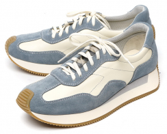 Белый/Голубой