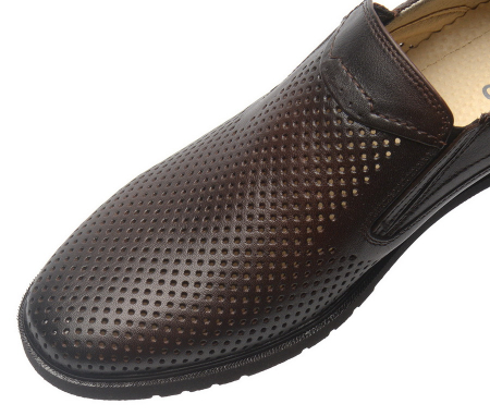 МУЖСКИЕ ТУФЛИ ЛЕТНИЕ НАТУРАЛЬНАЯ КОЖА CORVETTO ИТАЛИЯ