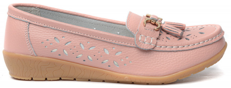 ЖЕНСКИЕ МОКАСИНЫ НАТУРАЛЬНАЯ КОЖА BINIFOOT/BNF ТАЙВАНЬ