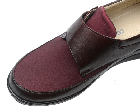 ЖЕНСКИЕ ТУФЛИ НАТУРАЛЬНАЯ КОЖА + СПЕЦТЕКСТИЛЬ CORVETTO