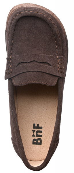 ЖЕНСКИЕ МОКАСИНЫ НА ТАНКЕТКЕ НАТУРАЛЬНАЯ КОЖА (ЗАМША) BINIFOOT/BNF ТАЙВАНЬ