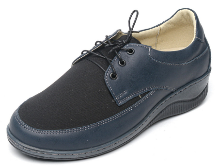 ЖЕНСКИЕ ТУФЛИ НАТУРАЛЬНАЯ КОЖА + СПЕЦТЕКСТИЛЬ CORVETTO