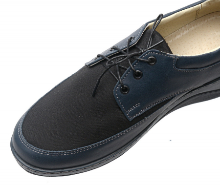 ЖЕНСКИЕ ТУФЛИ НАТУРАЛЬНАЯ КОЖА + СПЕЦТЕКСТИЛЬ CORVETTO