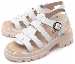 ЖЕНСКИЕ БОСОНОЖКИ НАТУРАЛЬНАЯ КОЖА LAPEPITA ИСПАНИЯ