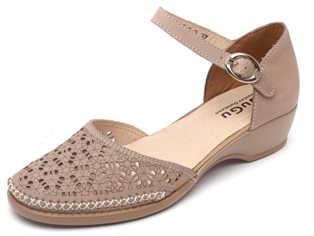 ЖЕНСКИЕ БОСОНОЖКИ НАТУРАЛЬНАЯ КОЖА GUGU ГЕРМАНИЯ