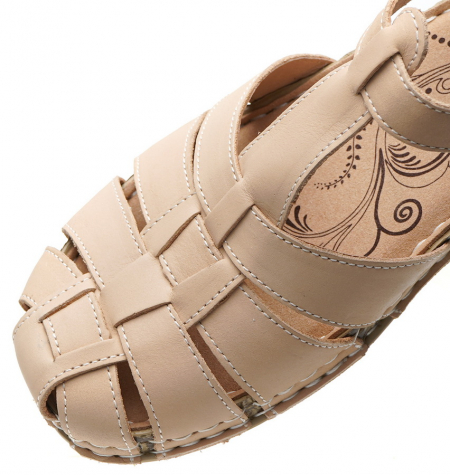 ЖЕНСКИЕ БОСОНОЖКИ НАТУРАЛЬНАЯ КОЖА GUGU ГЕРМАНИЯ