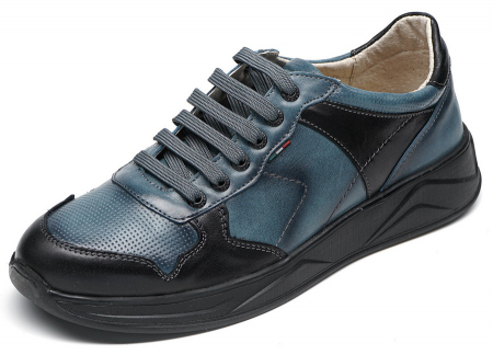 МУЖСКИЕ КРОССОВКИ НАТУРАЛЬНАЯ КОЖА CORVETTO ИТАЛИЯ