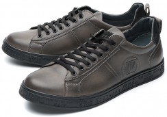 МУЖСКИЕ КРОССОВКИ НАТУРАЛЬНАЯ КОЖА CORVETTO ИТАЛИЯ