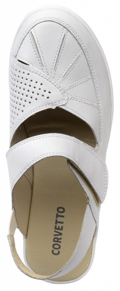 ЖЕНСКИЕ БОСОНОЖКИ НАТУРАЛЬНАЯ КОЖА CORVETTO