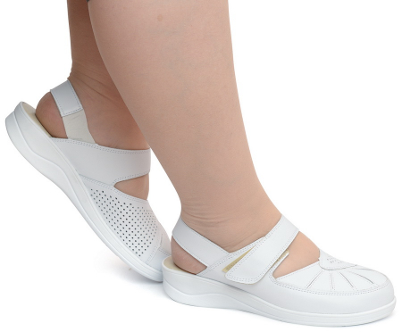 ЖЕНСКИЕ БОСОНОЖКИ НАТУРАЛЬНАЯ КОЖА CORVETTO