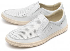 МУЖСКИЕ ЛЕТНИЕ ТУФЛИ НАТУРАЛЬНАЯ КОЖА CORVETTO 