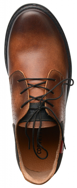 МУЖСКИЕ ПОЛУБОТИНКИ НАТУРАЛЬНАЯ КОЖА CORVETTO ИТАЛИЯ