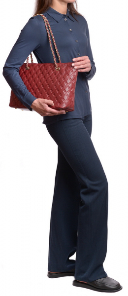 ЖЕНСКАЯ СУМКА НАТУРАЛЬНАЯ КОЖА KIKILOK КОРЕЯ