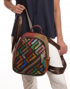 ЖЕНСКИЙ РЮКЗАК НАТУРАЛЬНАЯ КОЖА KIKI LOK КОРЕЯ