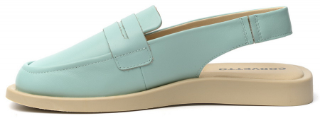 ЖЕНСКИЕ БОСОНОЖКИ НАТУРАЛЬНАЯ КОЖА CORVETTO ИТАЛИЯ