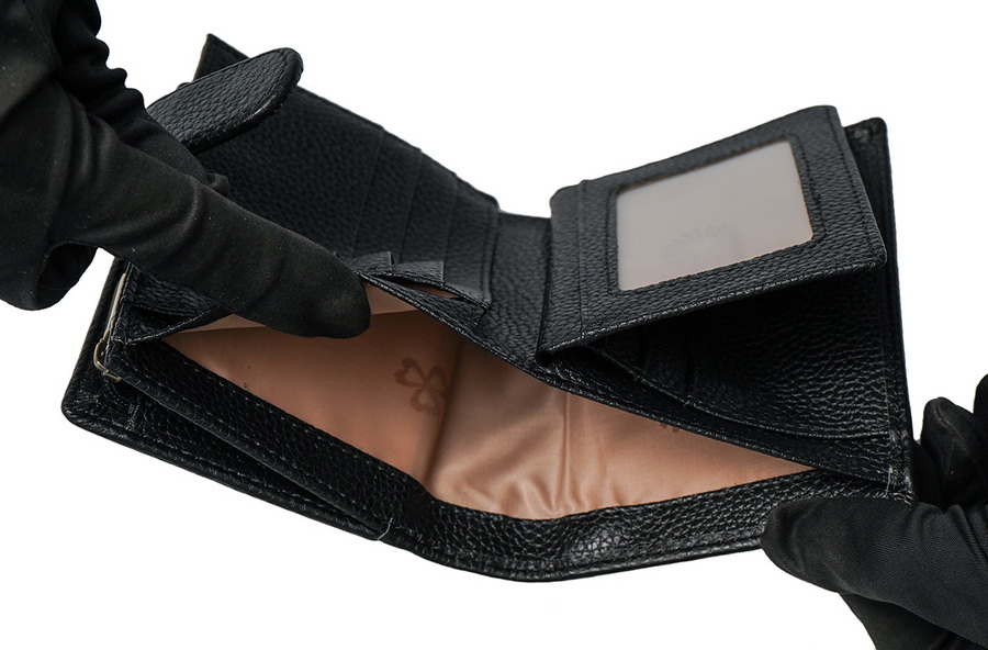 кошелек унисекс натуральная кожа гонконг