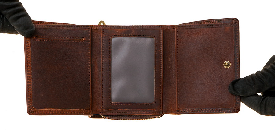 кошелек унисекс натуральная кожа гонконг