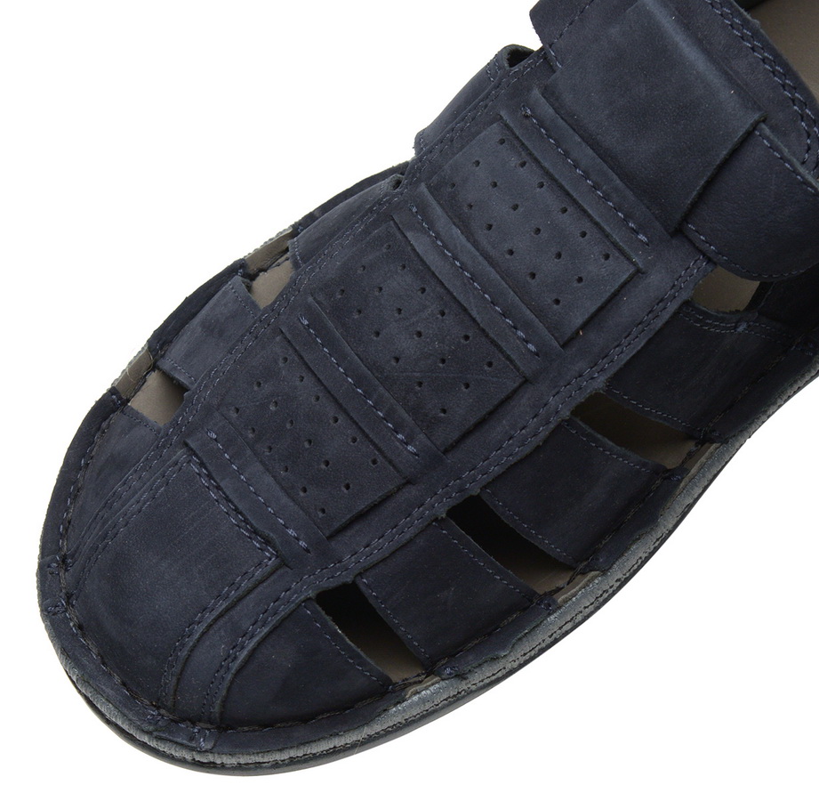 мужские сандалии натуральная кожа (нубук) росвест россия