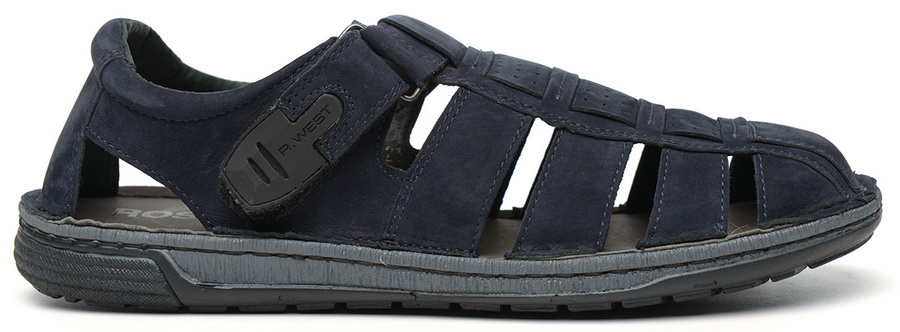 мужские сандалии натуральная кожа (нубук) росвест россия