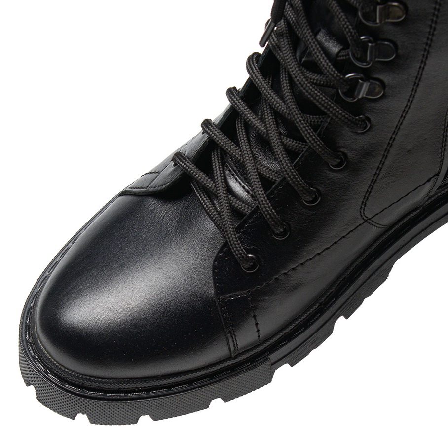 мужские ботинки натуральная кожа / натуральный мех corvetto