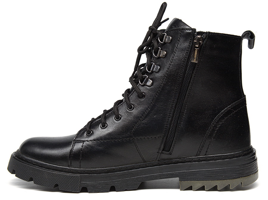 мужские ботинки натуральная кожа / натуральный мех corvetto