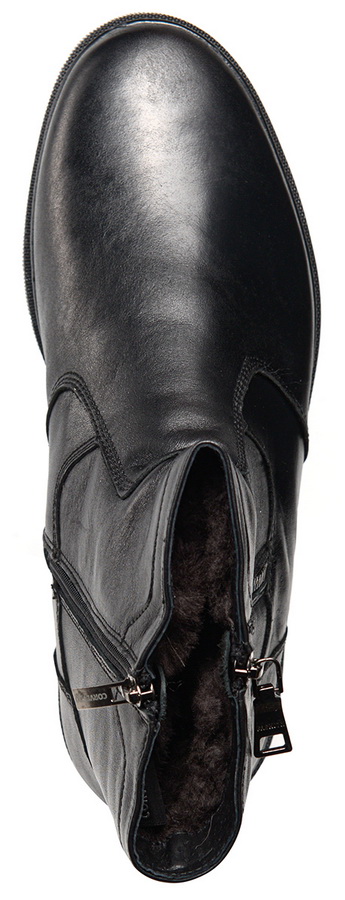 мужские ботинки натуральная кожа / натуральный мех corvetto