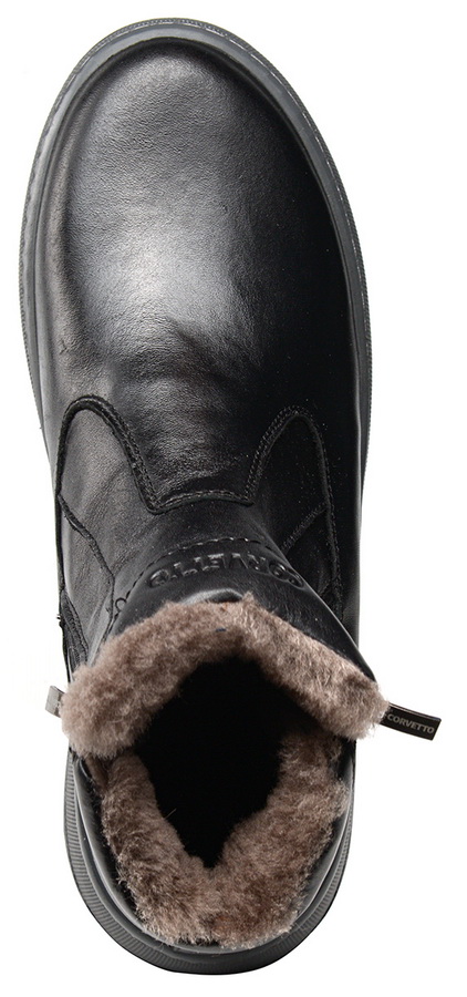 мужские ботинки натуральная кожа / натуральный мех corvetto