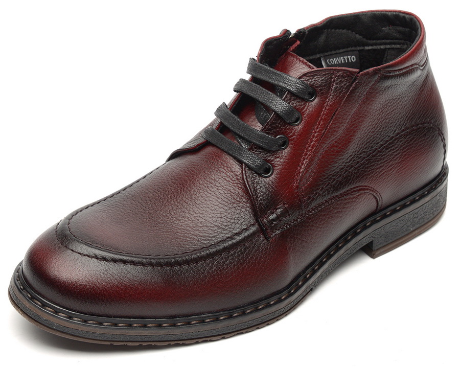 мужские ботинки натуральная кожа / байка corvetto италия