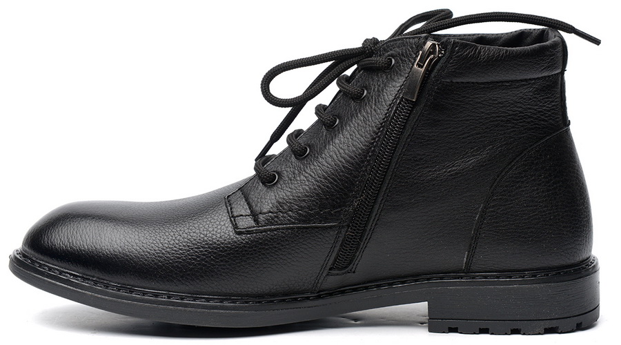 мужские ботинки натуральная кожа / натуральный мех corvetto италия