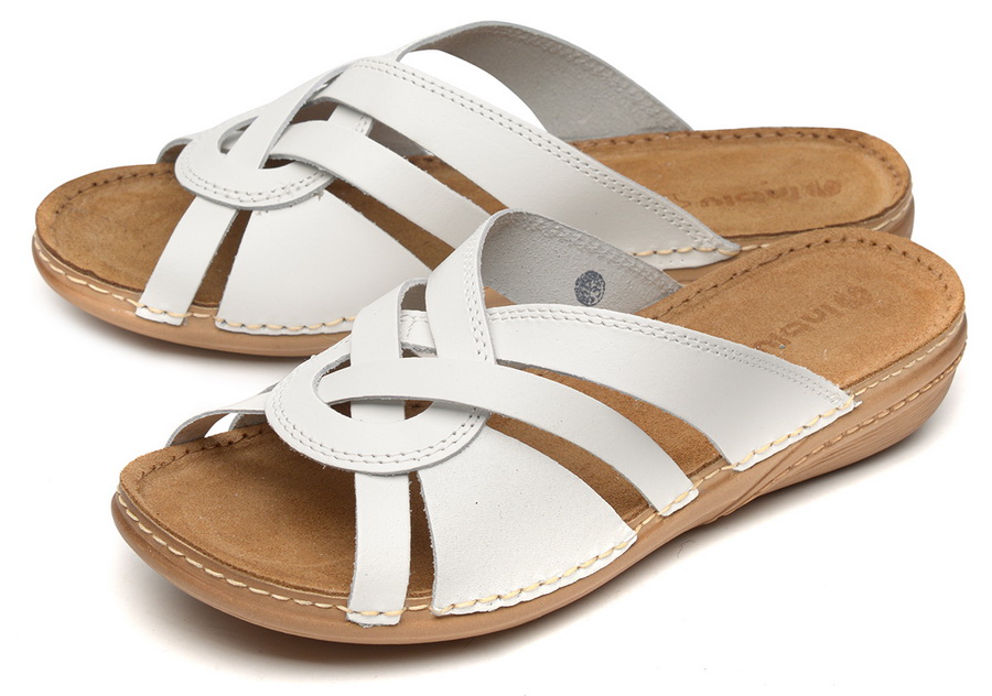 женские сабо натуральная кожа inblu