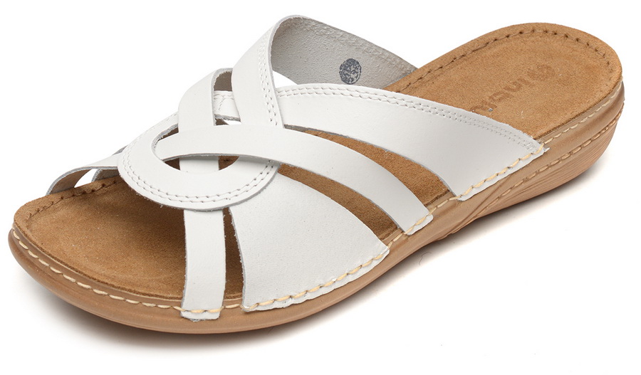 женские сабо натуральная кожа inblu