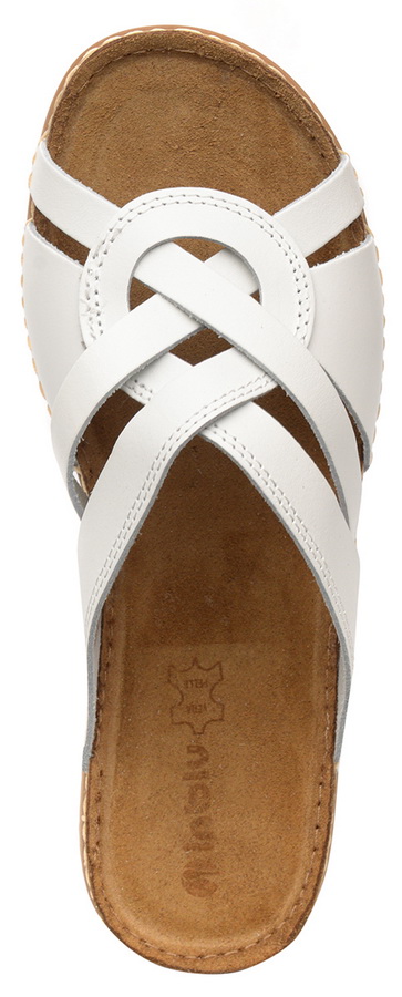 женские сабо натуральная кожа inblu