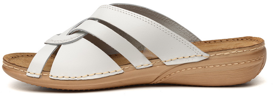 женские сабо натуральная кожа inblu