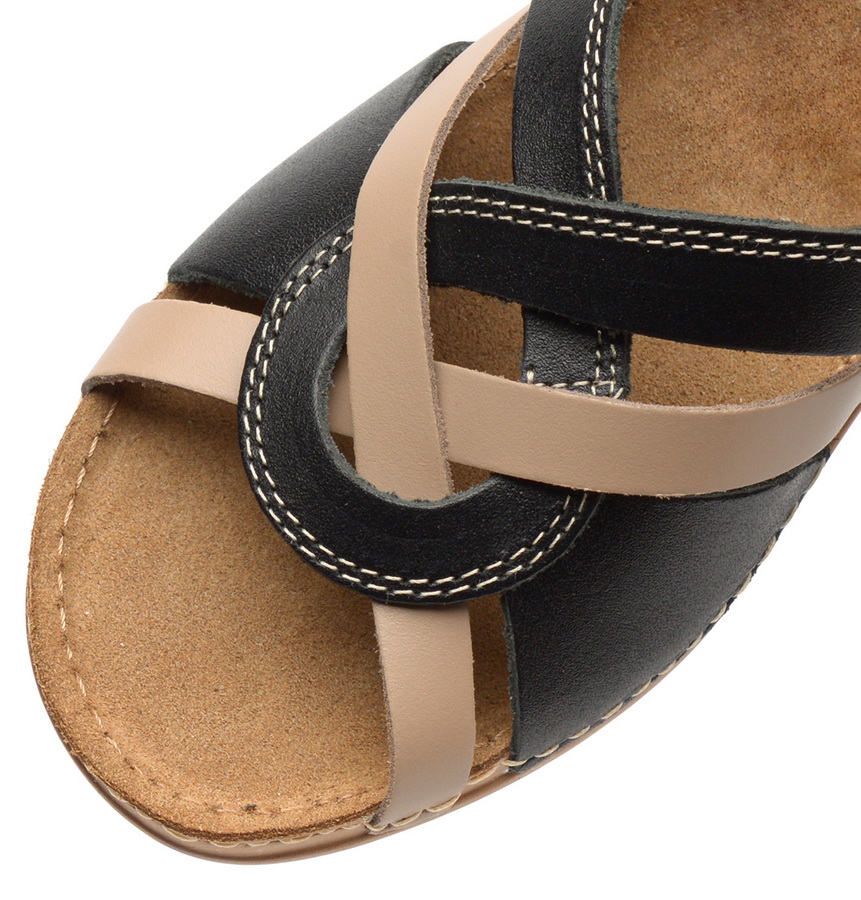 женские сабо натуральная кожа inblu