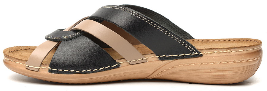 женские сабо натуральная кожа inblu