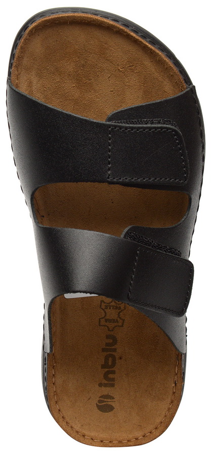 мужские сабо натуральная кожа inblu