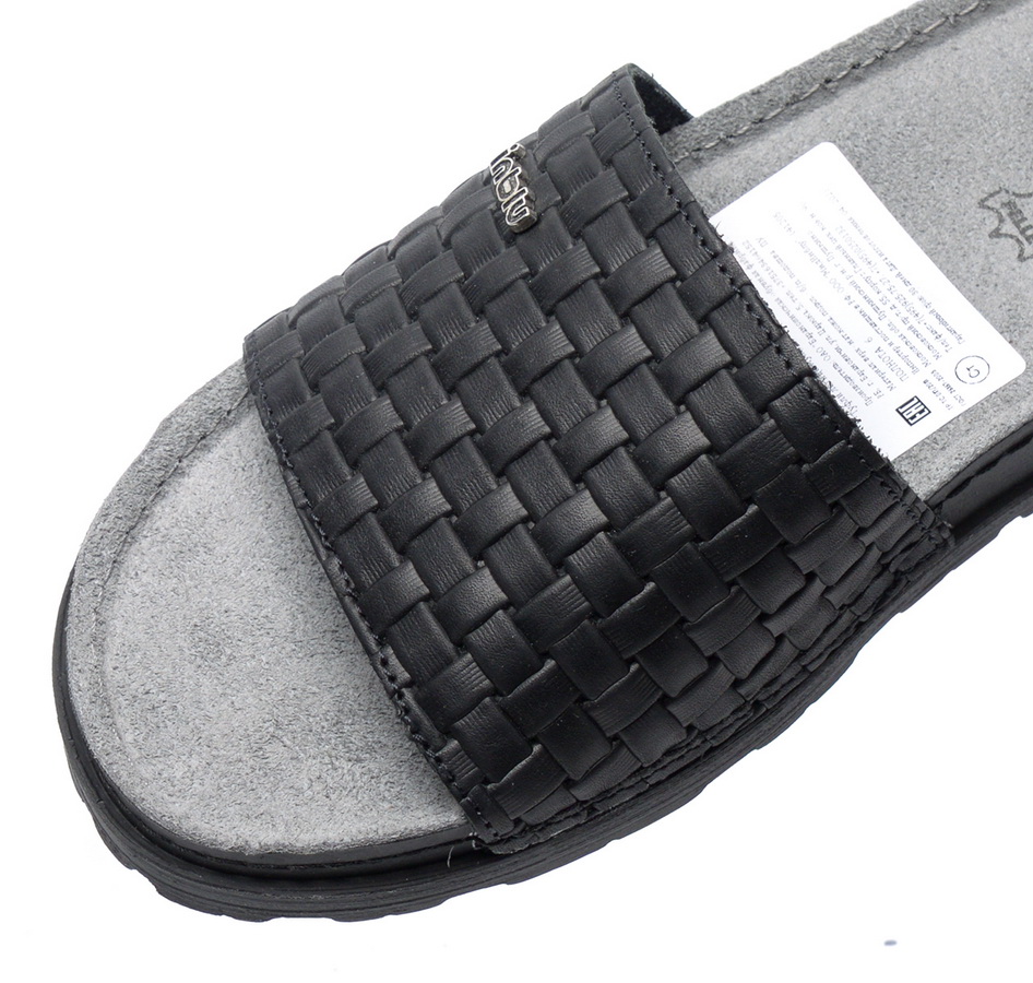 мужские сабо натуральная кожа inblu