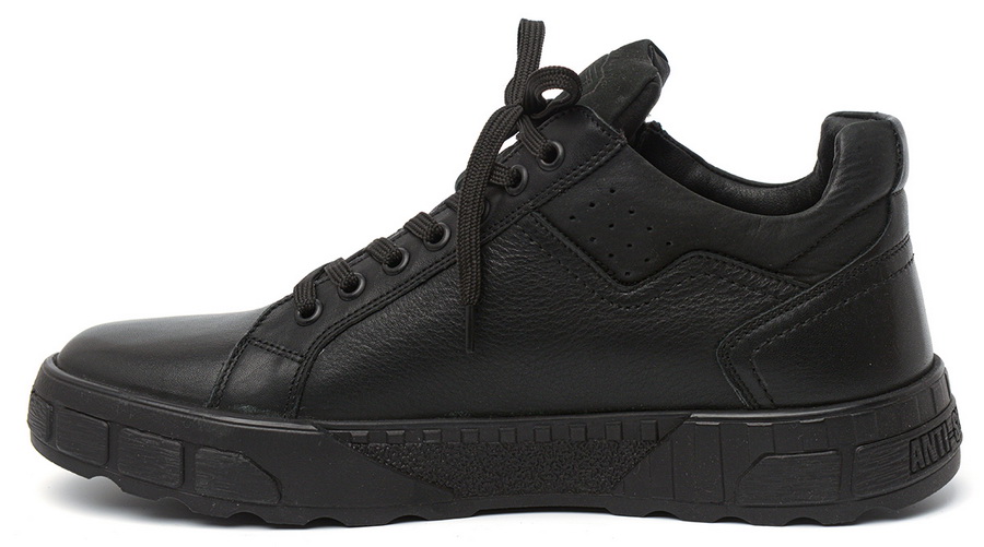 мужские ботинки полуспортивные натуральная кожа / шерсть corvetto