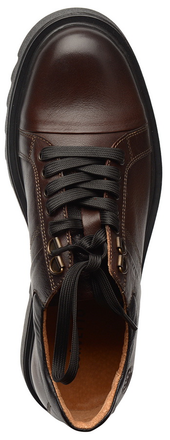 мужские полуботинки натуральная кожа corvetto италия