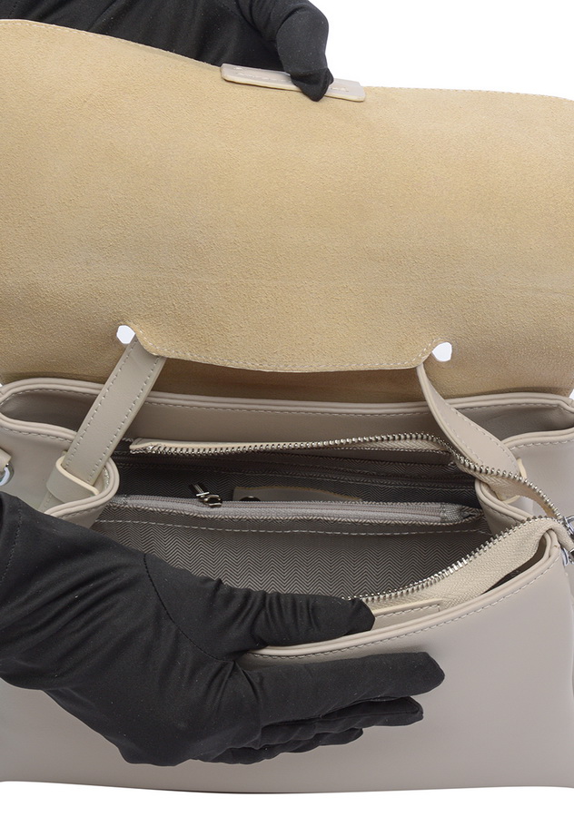 женская сумка натуральная кожа  kiki lok корея