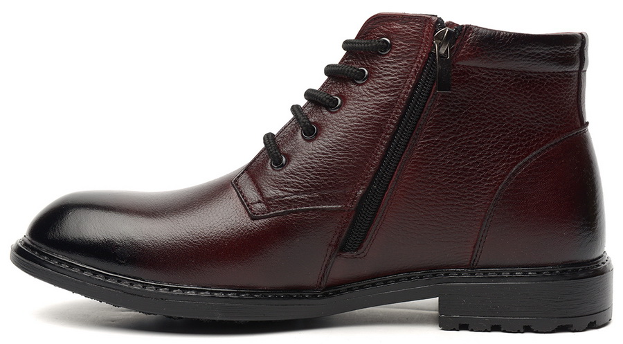 мужские ботинки натуральная кожа / натуральный мех corvetto италия