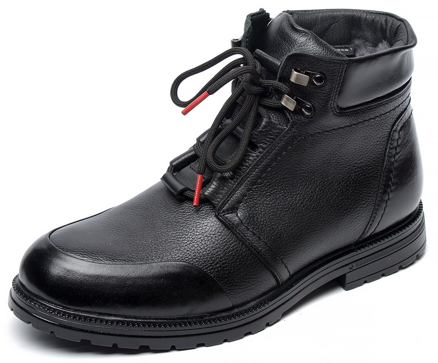 мужские ботинки натуральная кожа / натуральный мех corvetto