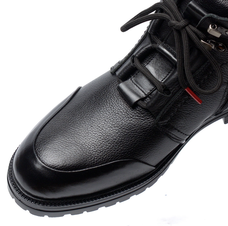 мужские ботинки натуральная кожа / натуральный мех corvetto