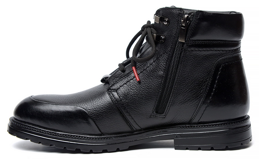 мужские ботинки натуральная кожа / натуральный мех corvetto