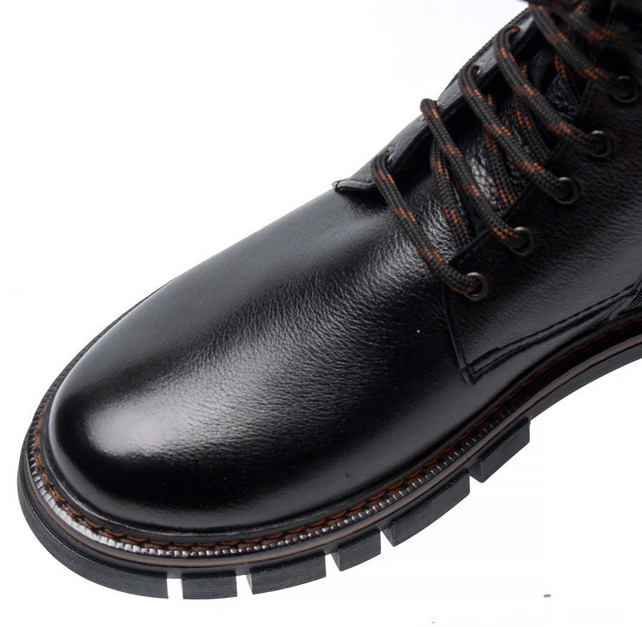 мужские ботинки натуральная кожа / натуральный мех corvetto