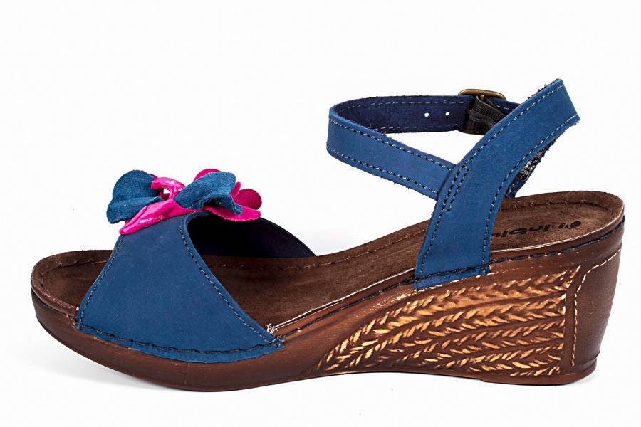 женские босоножки натуральная кожа inblu