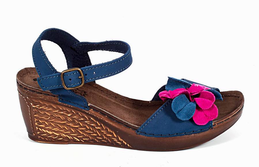 женские босоножки натуральная кожа inblu