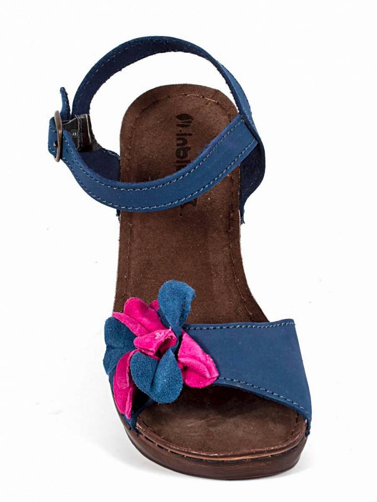 женские босоножки натуральная кожа inblu