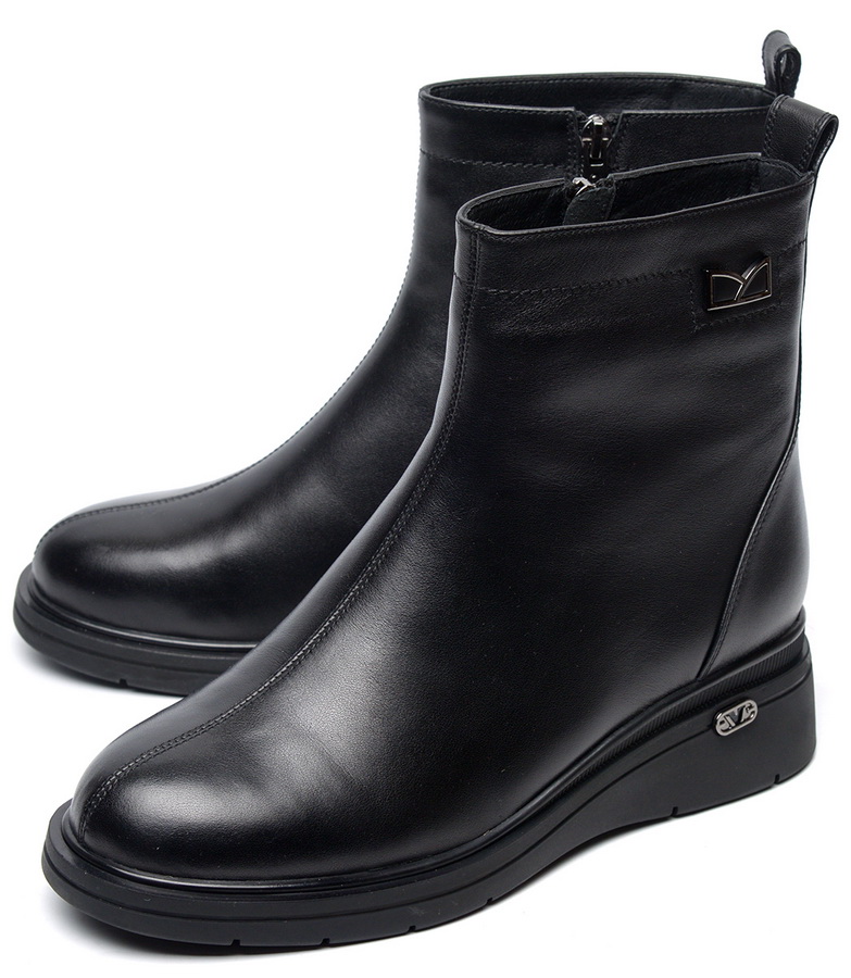 женские ботинки натуральная кожа натуральный мех gugu германия