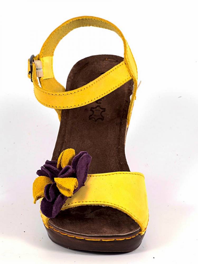 женские босоножки натуральная кожа inblu